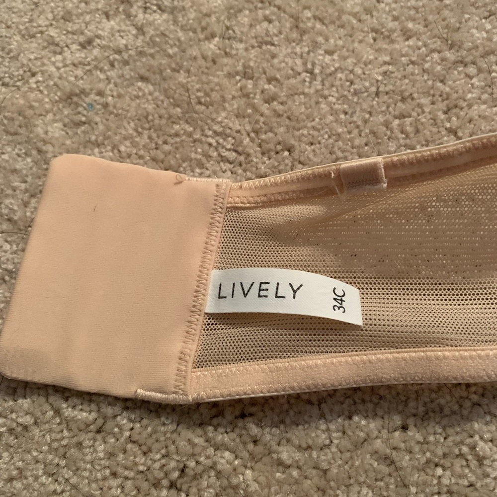 Lively women’s strapless bra